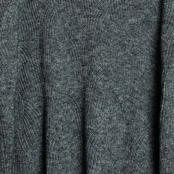 NWT J.Jill Cotton Blend Crewneck Sweater Navy/White Large - Picture 8 of 8